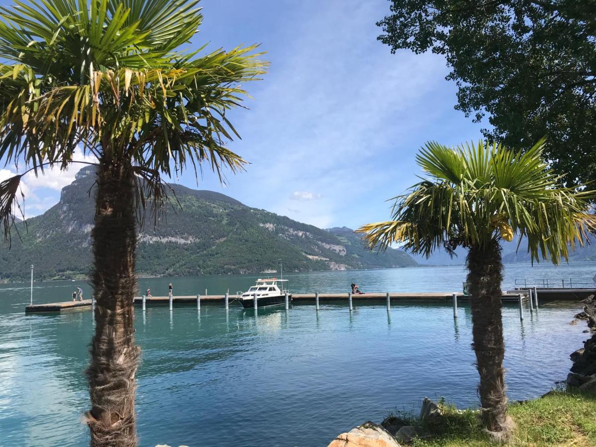 Moderne Unterkunft Mit Panoramablick Auf Thunersee Krattigen Ngoại thất bức ảnh