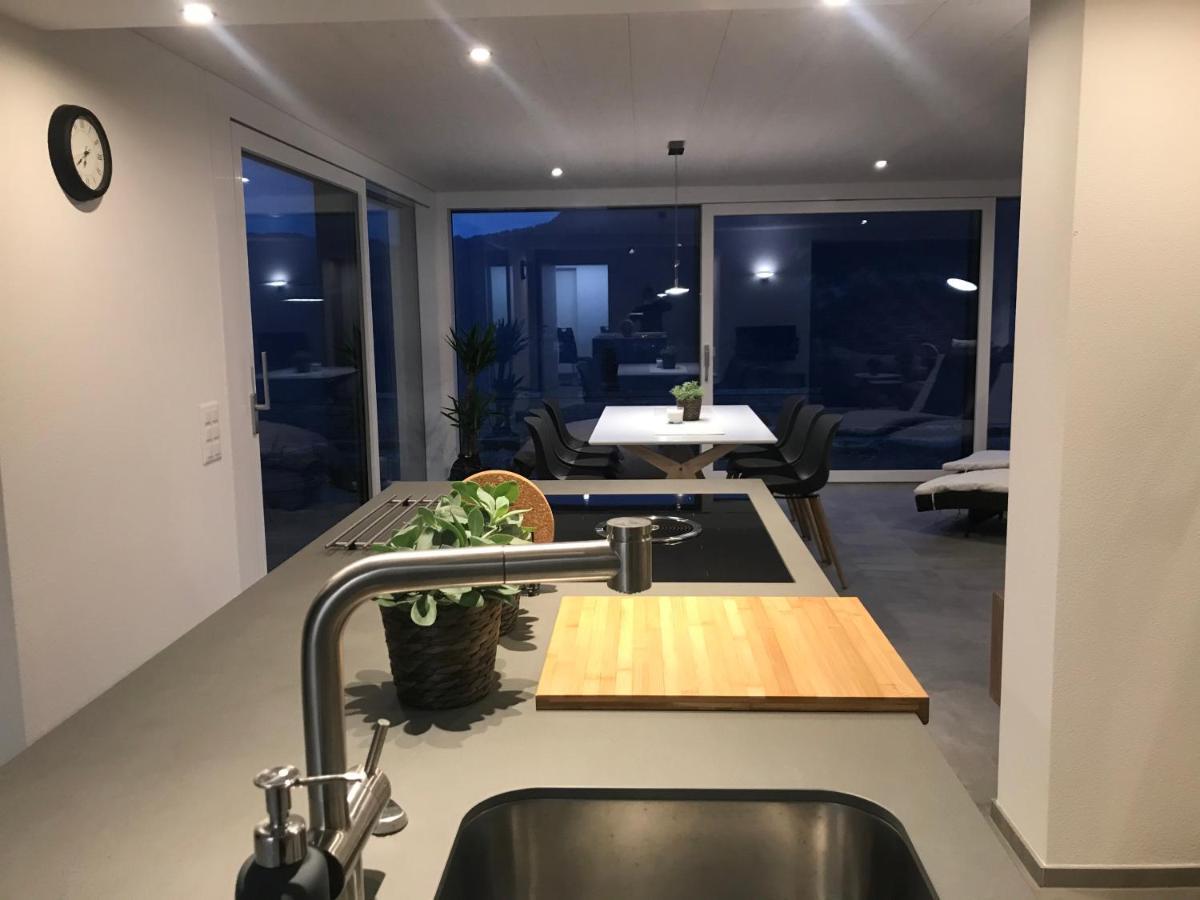 Moderne Unterkunft Mit Panoramablick Auf Thunersee Krattigen Ngoại thất bức ảnh