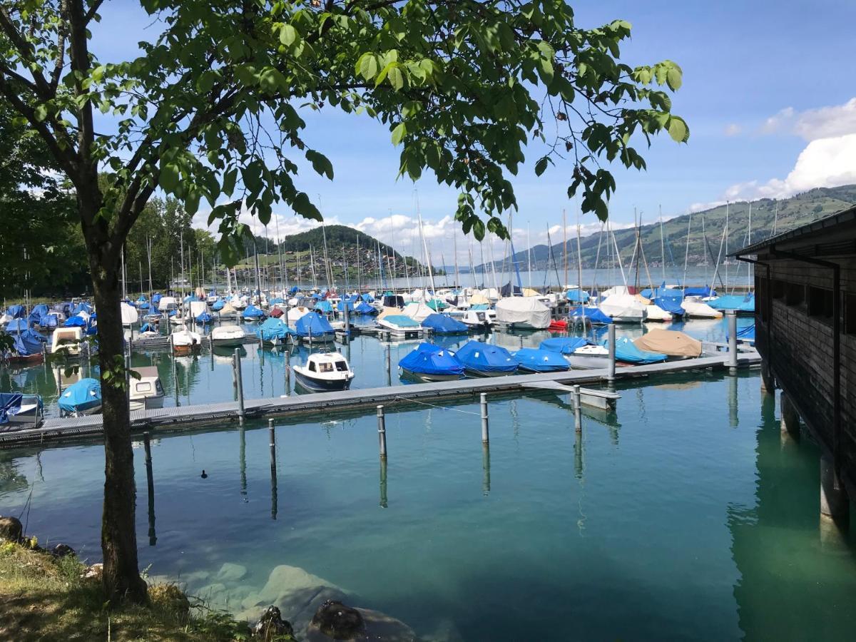 Moderne Unterkunft Mit Panoramablick Auf Thunersee Krattigen Ngoại thất bức ảnh